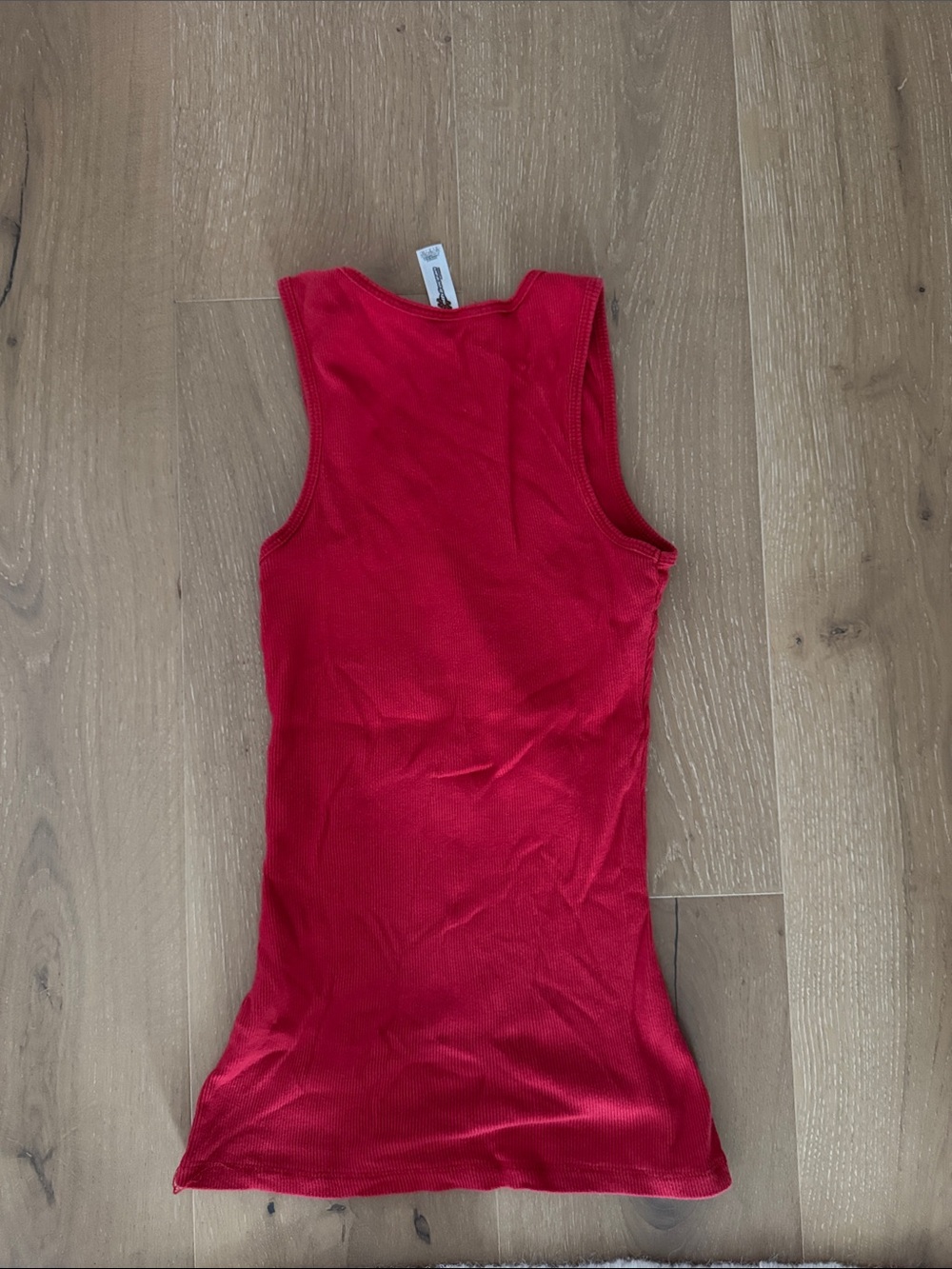 5th & Ocean Red Phillies Floral Logo Tank Top - Picture 2 of 2
